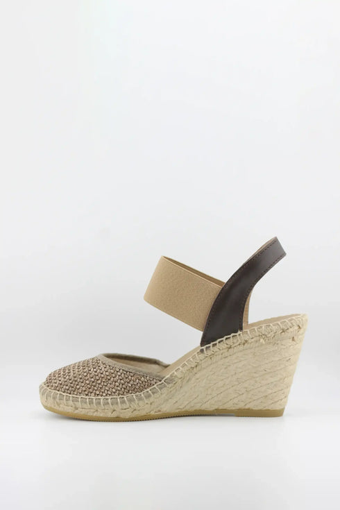 Juncal Aguirre Glitter Espadrille Wedge